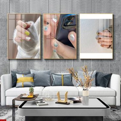 File ảnh File tranh nail , tranh trang trí quán nail móng SPA3113 (gốc) in standee