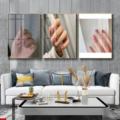 File PSD File tranh nail , tranh trang trí quán nail móng SPA3116 (nguyên bản) cho thiết kế