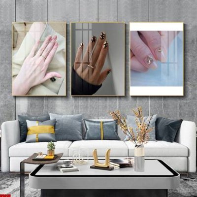 Download file File tranh nail , tranh trang trí quán nail móng SPA3120 (gốc) in mica ốp bếp