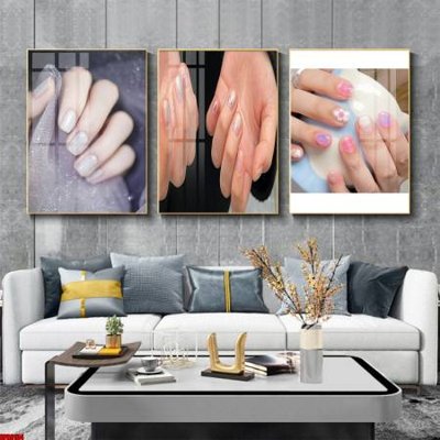 File gốc File tranh nail , tranh trang trí quán nail móng SPA3134 (ảnh rõ nét) để in