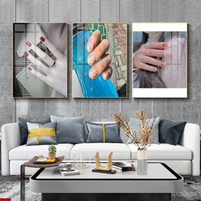 Tải xuống file tranh gốc File tranh nail , tranh trang trí quán nail móng SPA3158 (PSD/TIFF)