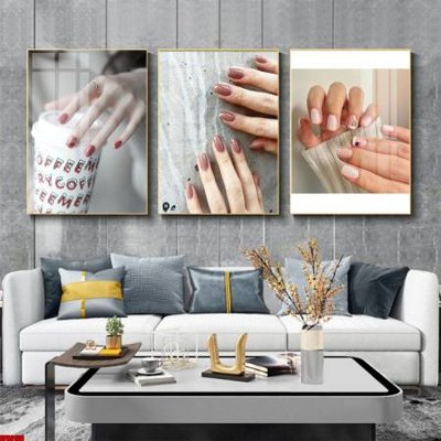 File tranh File tranh nail , tranh trang trí quán nail móng SPA3166 (file gốc) chuẩn màu in