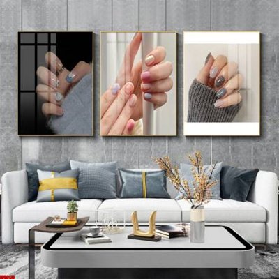 File tranh File tranh nail , tranh trang trí quán nail móng SPA3176 (ảnh gốc) sắc nét hoàn hảo