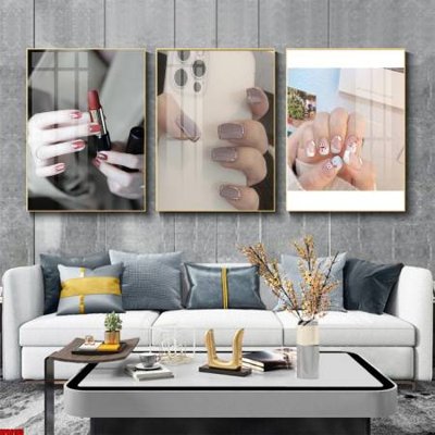 File tranh gốc File tranh nail , tranh trang trí quán nail móng SPA3185 (bản quyền) độc đáo