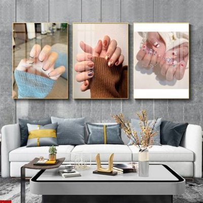 File gốc File tranh nail , tranh trang trí quán nail móng SPA3208 (cho in ấn) từ Filetranh.com