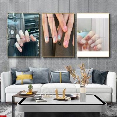 File tranh File tranh nail , tranh trang trí quán nail móng SPA3240 (ảnh gốc) không bị mờ