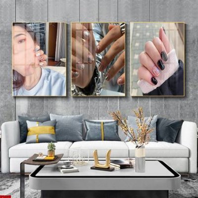 File PSD File tranh nail , tranh trang trí quán nail móng SPA3249 (nguyên bản) cho thiết kế