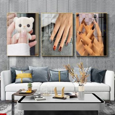 Download file File tranh nail , tranh trang trí quán nail móng SPA3288 (gốc) cho xưởng in