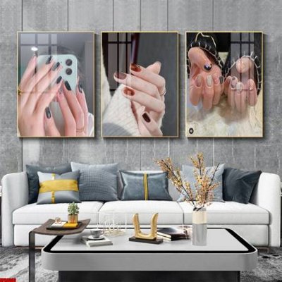 File tranh File tranh nail , tranh trang trí quán nail móng SPA3303 (gốc) chủ đề tĩnh vật