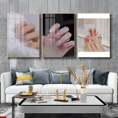 File gốc File tranh nail , tranh trang trí quán nail móng SPA3316 (ảnh rõ nét) để in