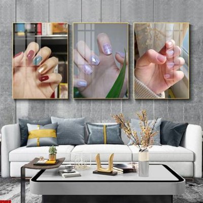 File ảnh File tranh nail , tranh trang trí quán nail móng SPA3319 (gốc) in Hiflex