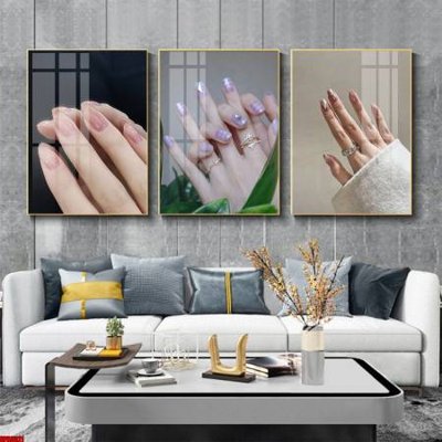 File in ấn cao cấp File tranh nail , tranh trang trí quán nail móng SPA3321 (file gốc)