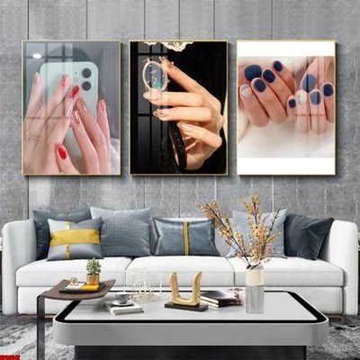 Download file gốc File tranh nail , tranh trang trí quán nail móng SPA3342 (in mica) logo