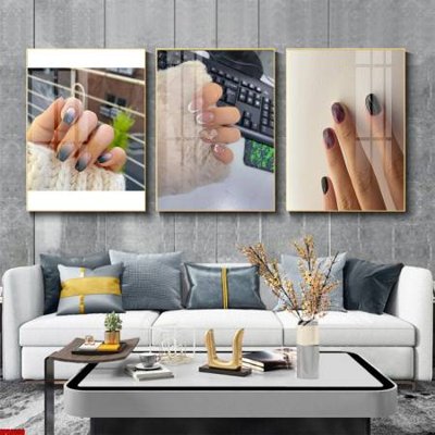 File gốc File tranh nail , tranh trang trí quán nail móng SPA3358 cho in ấn và thiết kế