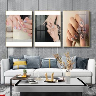 File tranh File tranh nail , tranh trang trí quán nail móng SPA3378 (bản gốc) treo tường