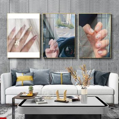 Tải file File tranh nail , tranh trang trí quán nail móng SPA3379 (gốc) làm tranh trang trí