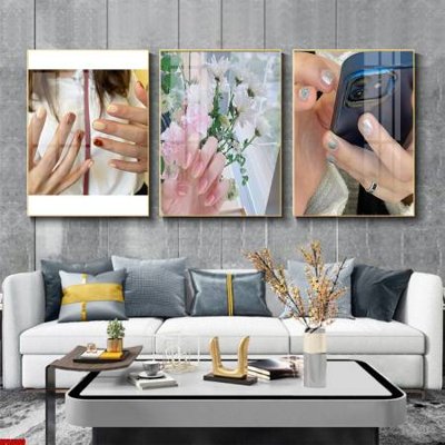 File in lụa File tranh nail , tranh trang trí quán nail móng SPA3380 (phong cảnh) File tranh nail , tranh trang trí quán nail móng SPA3380