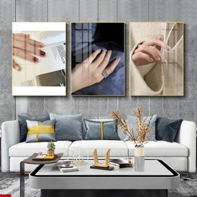 File gốc in ấn File tranh nail , tranh trang trí quán nail móng SPA3388 chuẩn màu CMYK