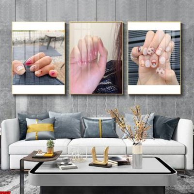 Download file tranh PSD File tranh nail , tranh trang trí quán nail móng SPA3407 để chỉnh sửa