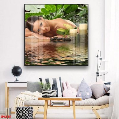 File ảnh Tranh trang trí Spa SPA535 (gốc) in backdrop sự kiện