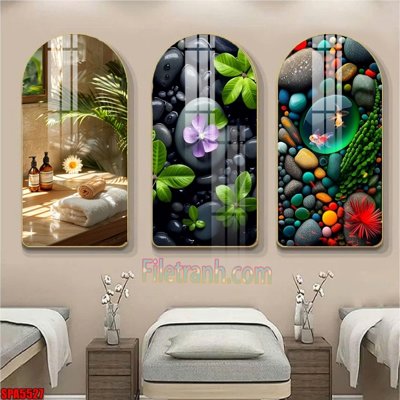 File gốc File tranh vòm spa kiểu mới SPA5527 (thiết kế) độc quyền