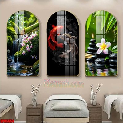 Tải file gốc File tranh vòm spa kiểu mới SPA5654 (bản PSD) gốc