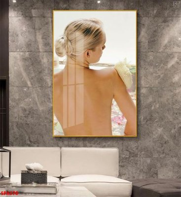 File tranh Tranh trang trí Spa SPA570 (gốc) in vải canvas