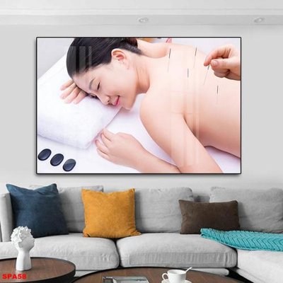 File PSD File tranh trang trí spa SPA58 (chất lượng in ấn)