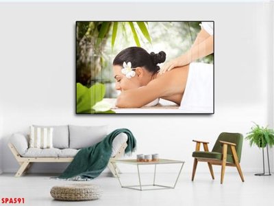 File in lụa Tranh trang trí Spa SPA591 (phong cảnh) Tranh trang trí Spa SPA591