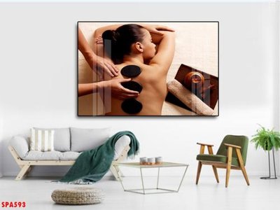 File gốc Tranh trang trí Spa SPA593 (in lụa) cao cấp
