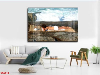 File gốc Tranh trang trí Spa SPA614 (in lụa) chi tiết cao