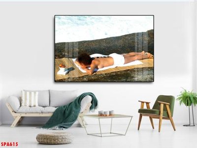 Ảnh gốc Tranh trang trí Spa SPA615 (độ nét cao) in mica