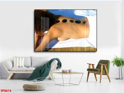 Download file Tranh trang trí Spa SPA616 (gốc) in mica cao cấp