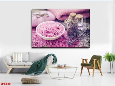 Hình ảnh file gốc Tranh trang trí Spa SPA640 cho in UV