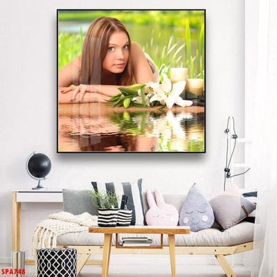 File tranh Tranh trang trí Spa SPA748 (bản gốc) in canvas