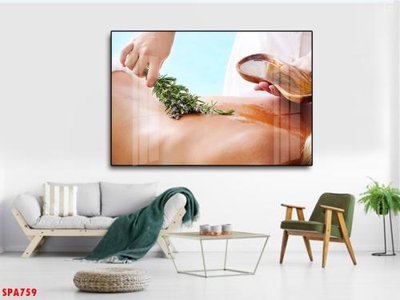 File in ấn Tranh trang trí Spa SPA759 (bản gốc) sắc nét