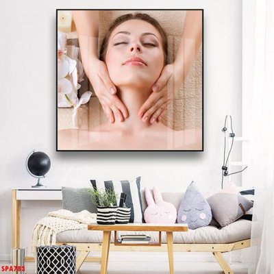Tải file Tranh trang trí Spa SPA783 (gốc) chủ đề hoa sen