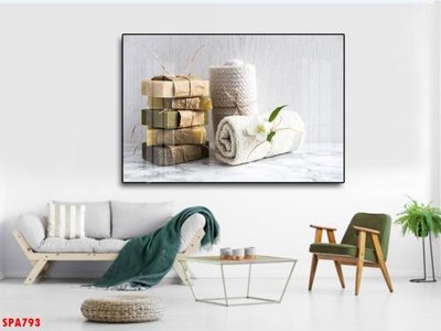 File in trần Tranh trang trí Spa SPA793 (bản gốc) bầu trời