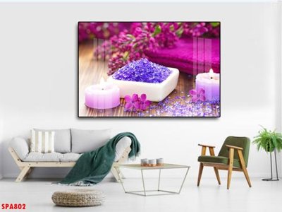 File PSD Tranh trang trí Spa SPA802 (bản gốc) độ phân giải cao