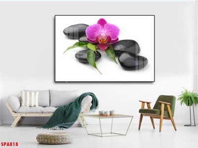 File tranh Tranh trang trí Spa SPA818 (gốc) chủ đề trừu tượng
