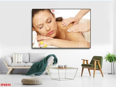 File in lụa Tranh trang trí Spa SPA843 (phong cảnh) Tranh trang trí Spa SPA843