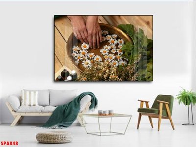 File gốc in ấn Tranh trang trí Spa SPA848 độ phân giải cao