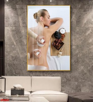 File tranh gốc Tranh trang trí Spa SPA861 chủ đề hiện đại