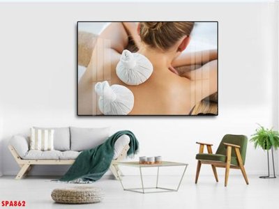 File tranh Tranh trang trí Spa SPA862 (ảnh gốc) in trần 3D
