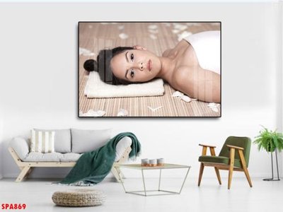 File in ấn Tranh trang trí Spa SPA869 (bản gốc) sắc nét