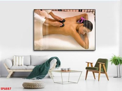 File tranh trang trí Tranh trang trí Spa SPA887 (file gốc)
