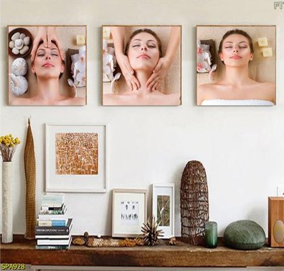 File tranh in trần 3D Tranh trang trí Spa SPA928 (ảnh gốc)