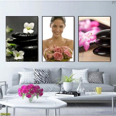 File tranh Tranh trang trí Spa SPA930 (gốc) in trên kính