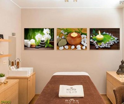File PSD in ấn Tranh trang trí Spa SPA938 (chất lượng cao)