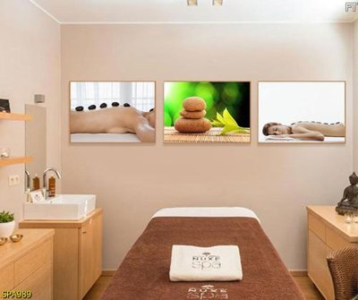 File in ấn Tranh trang trí Spa SPA989 chuyên nghiệp